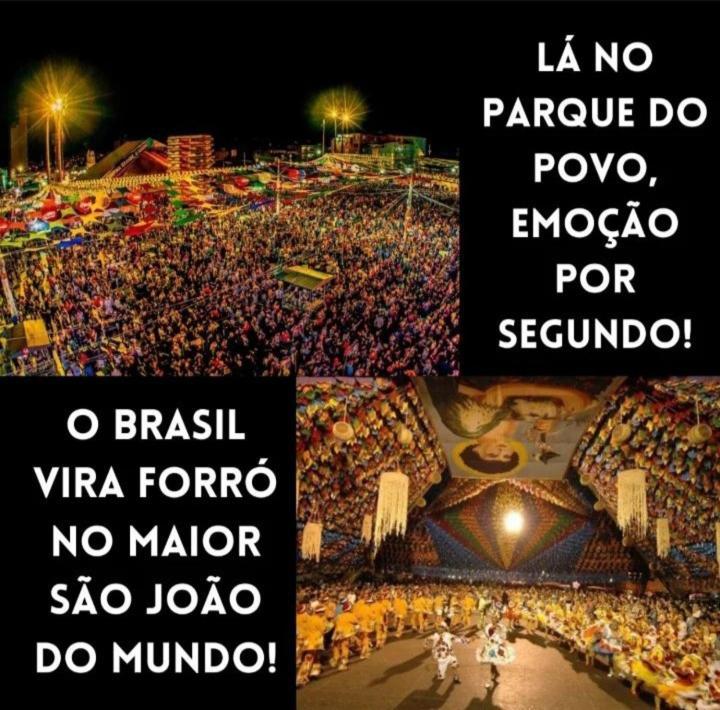 Apt 2 Km De Distancia Do Parque Do Povo Para O Maior Sao Joao Do Mundo Campina Grande Ngoại thất bức ảnh