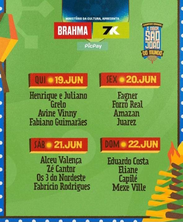 Apt 2 Km De Distancia Do Parque Do Povo Para O Maior Sao Joao Do Mundo Campina Grande Ngoại thất bức ảnh